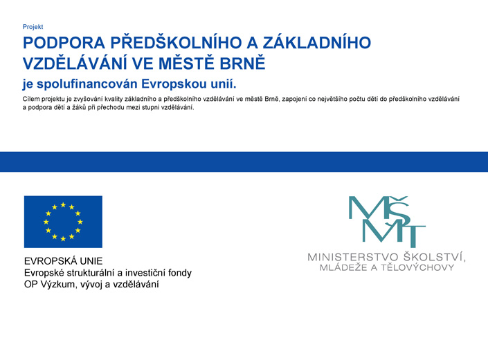 Podpora předškolního a základního vzdělávání ve městě Brně